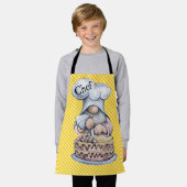 Koch Gnome Schürze (Getragen)