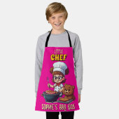 Koch-Grillabend Schürze (Getragen)
