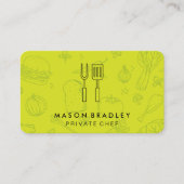 Koch | GRILLEN | Muster Visitenkarte (Vorderseite)