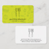 Koch | GRILLEN | Muster Visitenkarte (Vorne/Hinten)