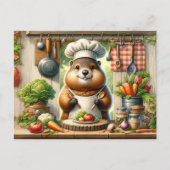 Koch Groundhog Postkarte (Vorderseite)