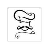 Koch Gummistempel (Prägung)