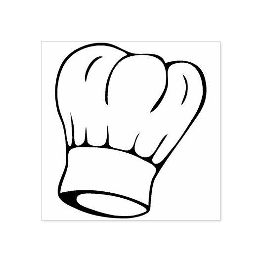 Koch hat Briefmarke Gummistempel (Prägung)