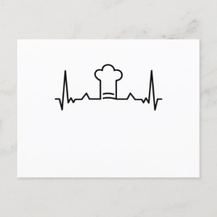 Koch hat Kochen - Geschenke für Speisen Postkarte