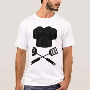 Koch Hat Kochen Utensil Koch Feinschmecker Gourmet T-Shirt