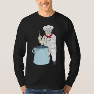 Koch Hat Kochen Utensil Koch Feinschmecker Gourmet T-Shirt