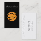 Koch Hat kulinarisch Visitenkarte (Vorne/Hinten)