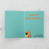 Koch Head in Hole 🎉 Funny Cook Küche Karte (Innenseite)