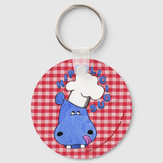 Koch Hippo - Hippolicious Schlüsselanhänger (Vorderseite)