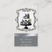 Koch Hochzeitstorte Visitenkarte (Rückseite)