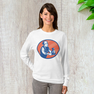 Koch Holding Money Bag Restaurant Finance T-Shirt