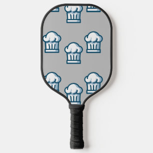 Koch-Hüte auf grau Pickleball Schläger