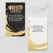 Koch-Hutlogo | Küchengeräte | Kulinarisch Visitenkarte (Vorne/Hinten)