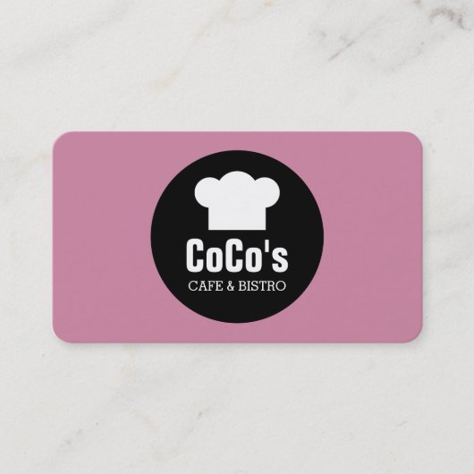 Koch-Hutzirkel - Cashmere-Rose Visitenkarte (Vorderseite)