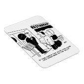 Koch im Restaurant nicht im Cartoon Magnet (Rechte Seite)