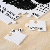 Koch im Restaurant nicht im Cartoon Puzzle (Seite)