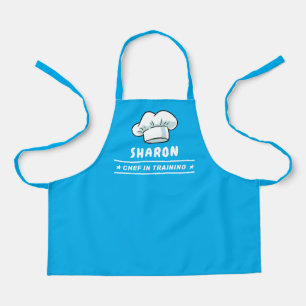 Koch in der Schulung des Koch-Hut-Logos für Kinder Schürze