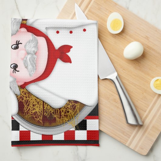 Koch Italiano Geschirrtuch (Viertel Falte)