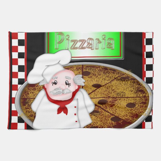 Koch Italiano Geschirrtuch (Horizontal)