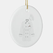 Koch Jacket Keramik Ornament (Rechts)