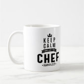 Koch Job Titel Geschenk Kaffeetasse (Links)