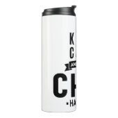 Koch Job Titel Geschenk Thermosbecher (Nach links gedreht)