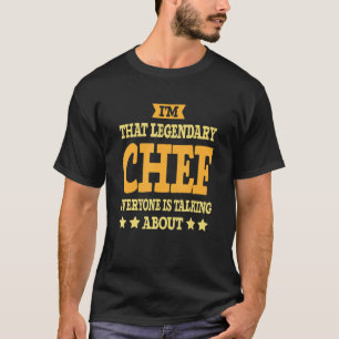 Koch Job Titel Mitarbeiter Beruf Koch T-Shirt