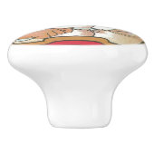 Koch Kaffee Vintage Jugendstil-Küche Keramikknauf (Seitenansicht)