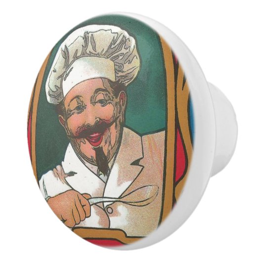 Koch Kaffee Vintage Jugendstil-Küche Keramikknauf (Rechts)