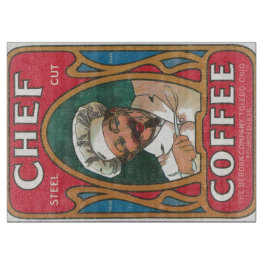 Koch Kaffee Vintage Jugendstil-Küche Schneidebrett