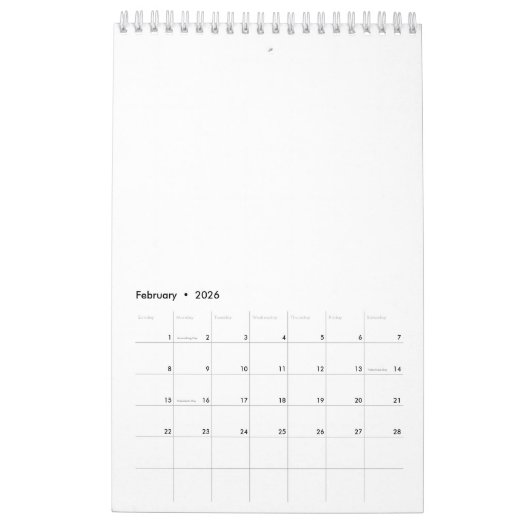 Koch Kalender (Feb 2026)