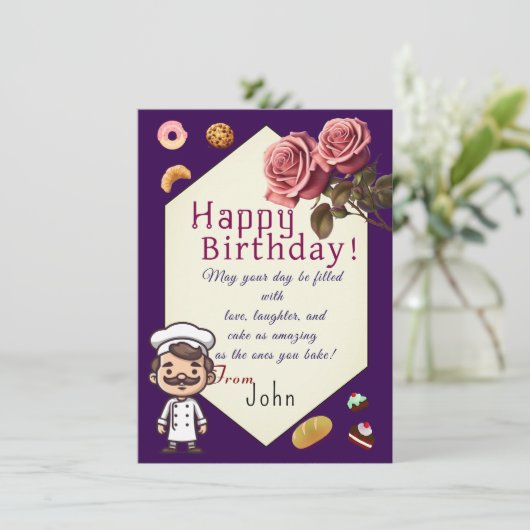 Koch Karte (Stehend Vorderseite)