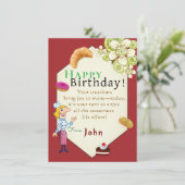 Koch Karte (Stehend Vorderseite)