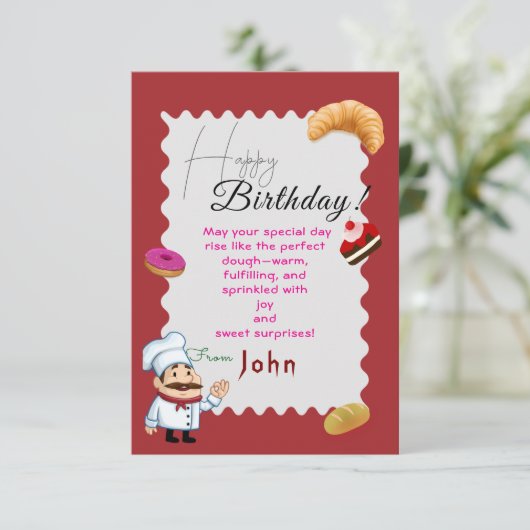 Koch Karte (Stehend Vorderseite)