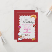 Koch Karte (Vorderseite/Rückseite Beispiel)