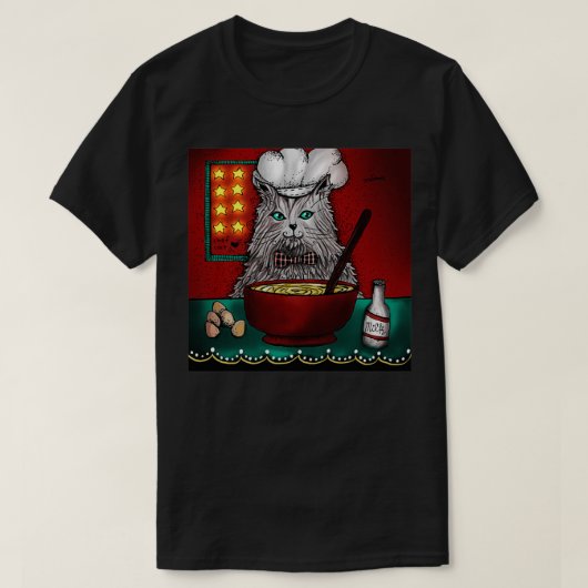 Koch Kat (2) T-Shirt (Design vorne)