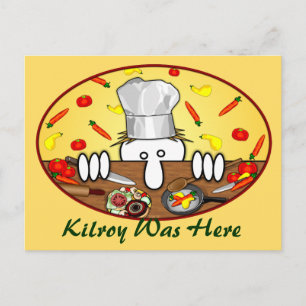 Koch Kilroy Postcard 2 Postkarte