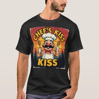 Koch Kiss Funny Retro Cartoon Koch T-Shirt