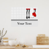 Koch Kitchen Cook Poster (Küche)