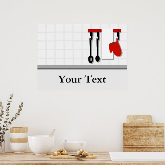 Koch Kitchen Cook Poster (Küche)