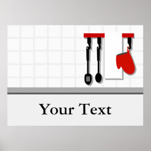 Koch Kitchen Cook Poster