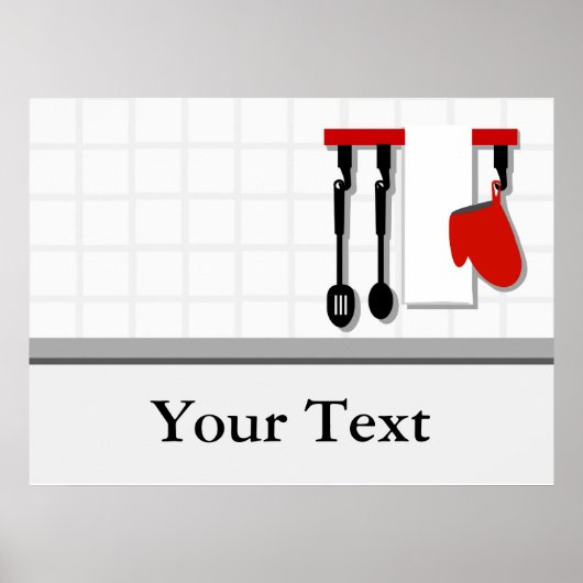 Koch Kitchen Cook Poster (Vorne)