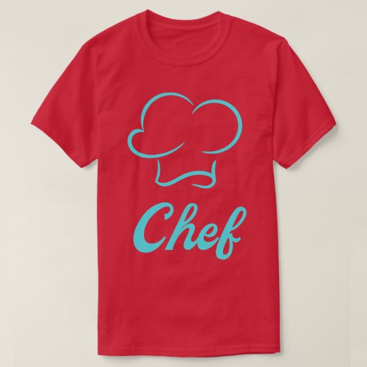 Koch Kitchen Hat Kochen T-Shirt (Design vorne)