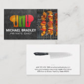 Koch Knife | Grillgerichte | KOCH Visitenkarte (Vorne/Hinten)