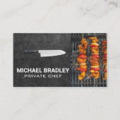 Koch Knife | Grillgerichte Visitenkarte (Vorderseite)