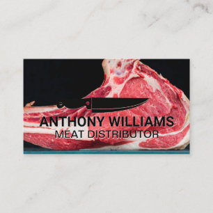 Koch Knife Steak Visitenkarte