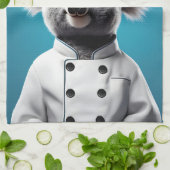 Koch Koala Geschirrtuch (Gefaltet)