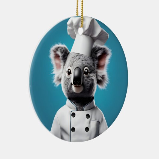 Koch Koala Keramik Ornament (Rechts)