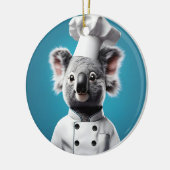 Koch Koala Keramik Ornament (Links)