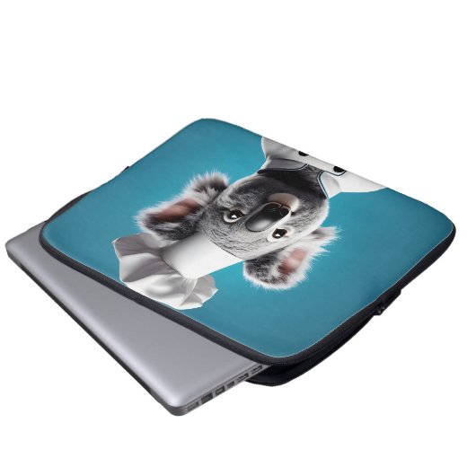 Koch Koala Laptopschutzhülle (Vorne Knopf)